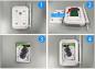 Preview: Kabelloses CCTV WiFi-Kamera-Kit mit 1TB Festplatte
