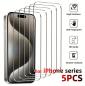 Preview: 5er-Pack HD Displayschutzfolie für iPhone 16 Pro