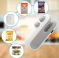 Preview: Tragbarer USB-Snackbeutelverschluss mit Schneidwerkzeug