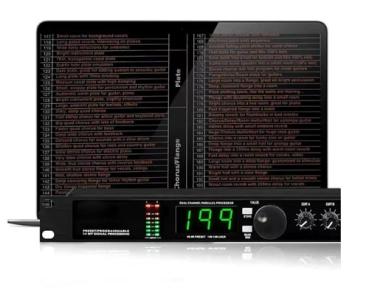 Preview: Professioneller Digitaler Reverb- & Multi-Effekt-DSP-Prozessor