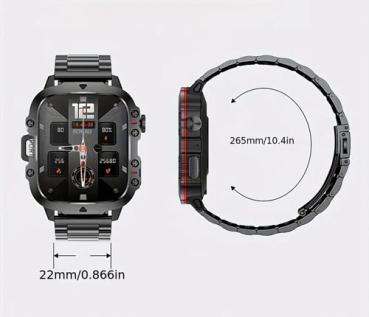 Outdoor-Smartwatch für Herren