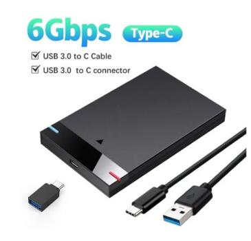 2,5 Zoll Externes HDD-Gehäuse