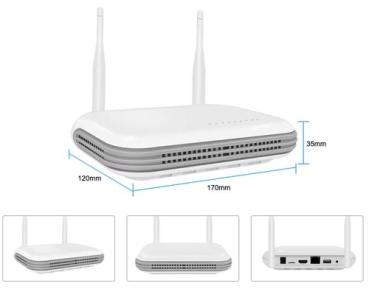 Kabelloses CCTV WiFi-Kamera-Kit mit 1TB Festplatte