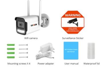5MP WiFi Outdoor Überwachungskamera