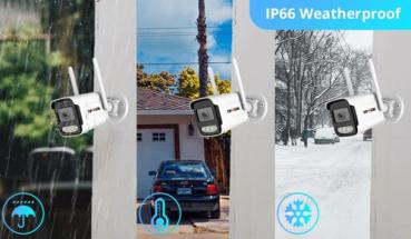 5MP WiFi Outdoor Überwachungskamera