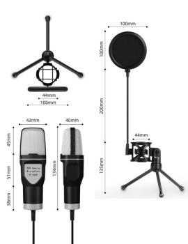Kondensator USB-Mikrofon