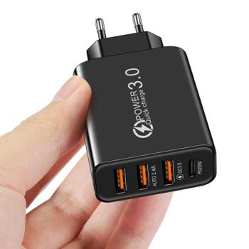 3USB + Typ-C Ladegerät