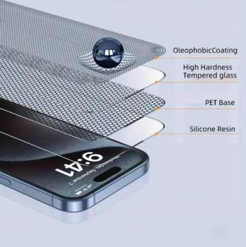 5er-Pack HD Displayschutzfolie für iPhone 16 Pro