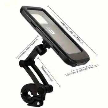 Verstellbarer Fahrrad-Telefonhalter mit Magnetischer Absorption – Wasserdicht & Robust