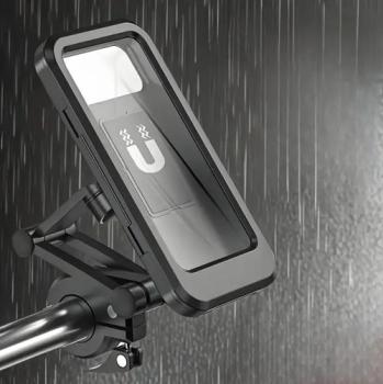 Verstellbarer Fahrrad-Telefonhalter mit Magnetischer Absorption – Wasserdicht & Robust