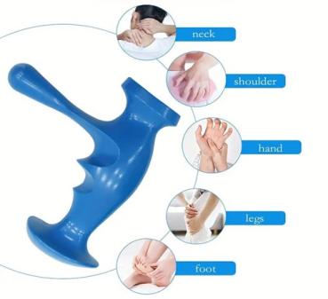 T-förmiges Massagegerät und Daumen-Finger-Druckpresse