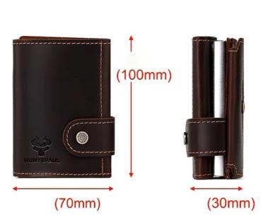 Leder Herren-Brieftasche