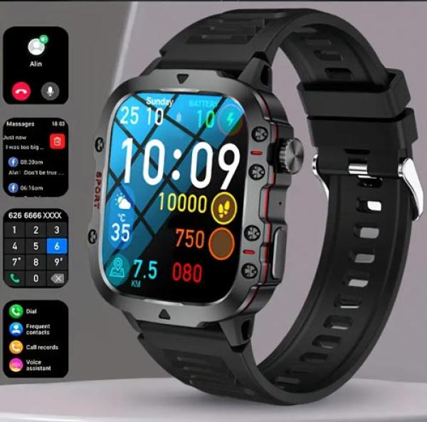 Outdoor-Smartwatch für Herren