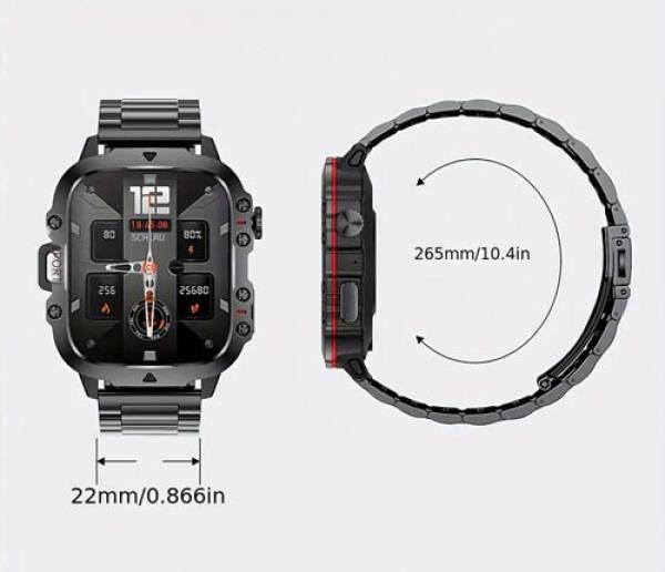 Outdoor-Smartwatch für Herren