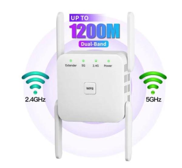 1200 Mbit / 5GHz Drahtloser WIFI Range Extender