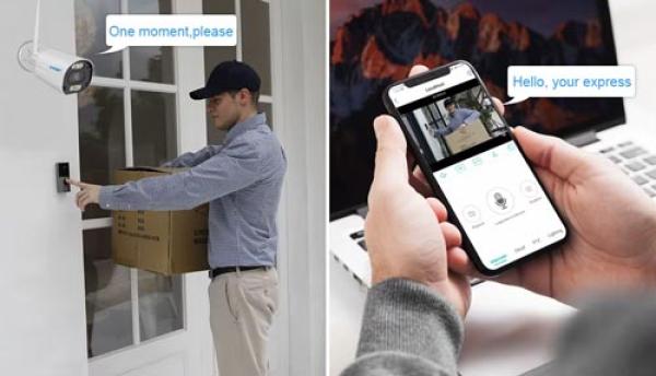Kabelloses CCTV WiFi-Kamera-Kit mit 1TB Festplatte