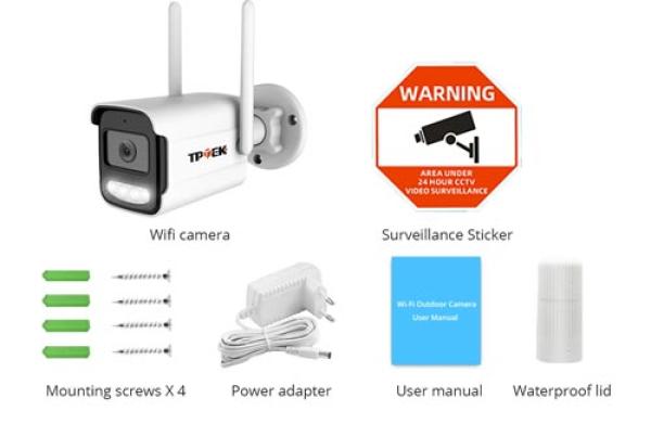 5MP WiFi Outdoor Überwachungskamera