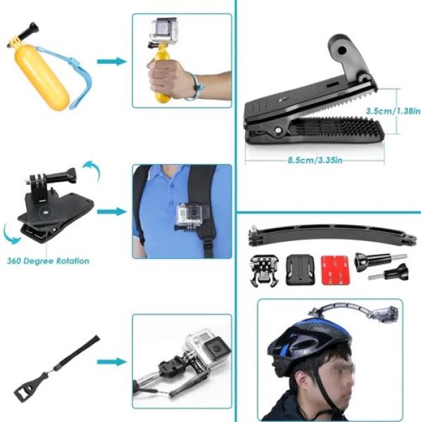 Actioncam Zubehör-Set
