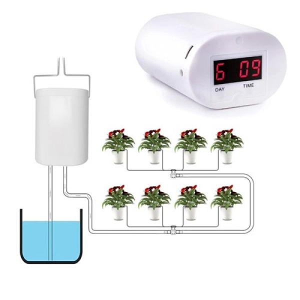 automatisches Bewässerungspumpensystem mit Timer