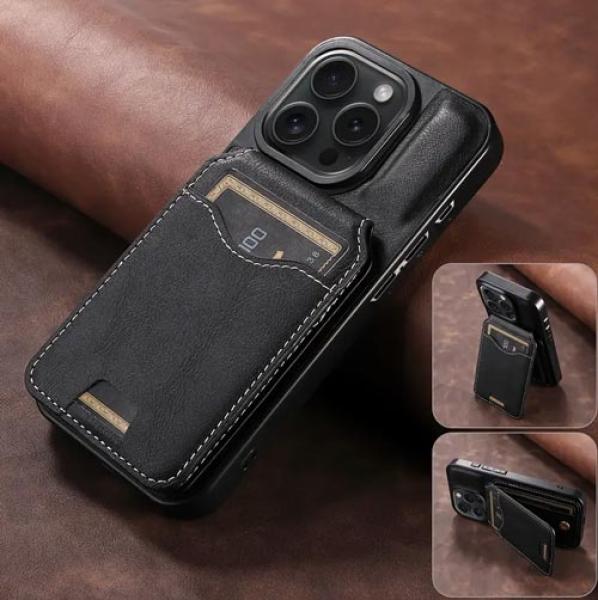 Kunstleder-Schutzhülle für iPhone 16 Pro Max