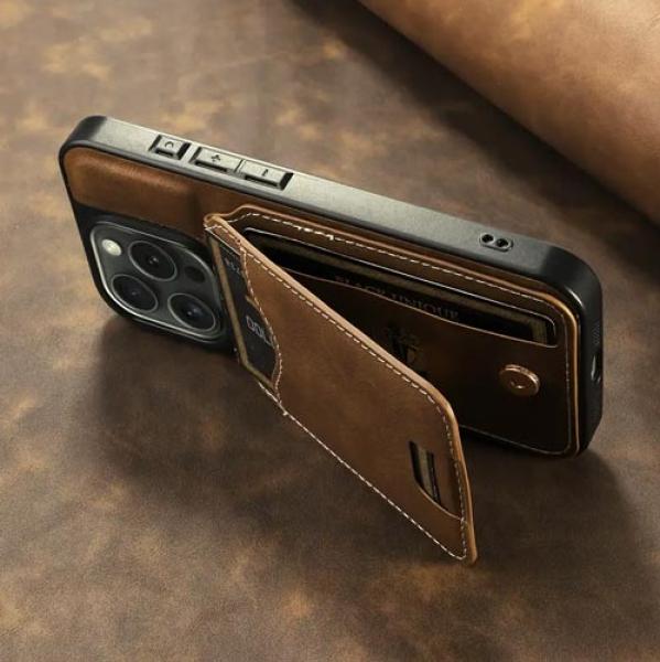 Kunstleder-Schutzhülle für iPhone 16 Pro Max
