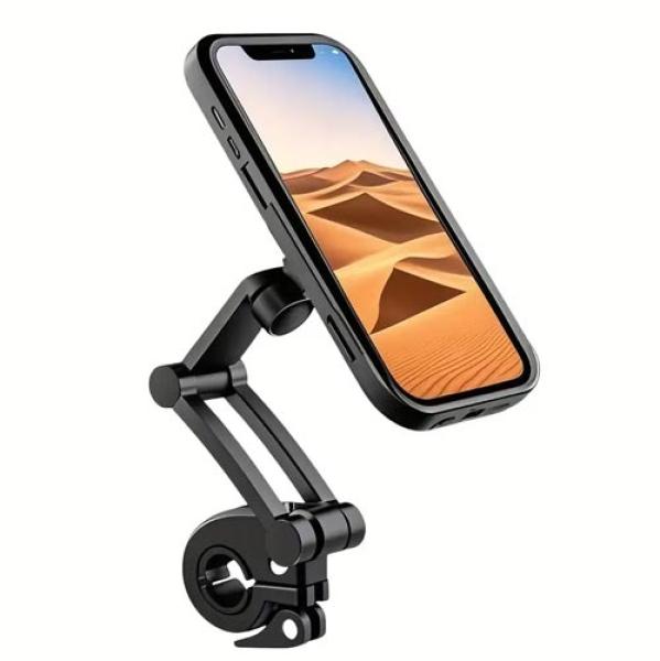 Verstellbarer Fahrrad-Telefonhalter mit Magnetischer Absorption – Wasserdicht & Robust