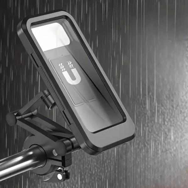 Verstellbarer Fahrrad-Telefonhalter mit Magnetischer Absorption – Wasserdicht & Robust