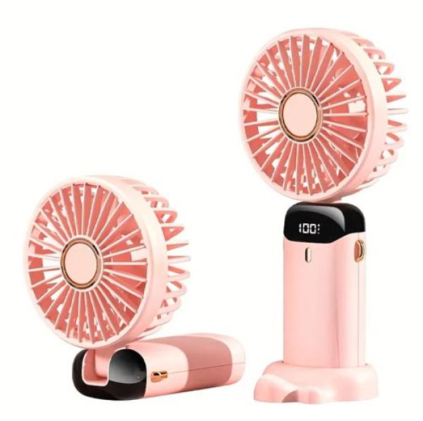 Wiederaufladbarer 3-in-1 Handventilator – Flexible Kühlung für jeden Moment