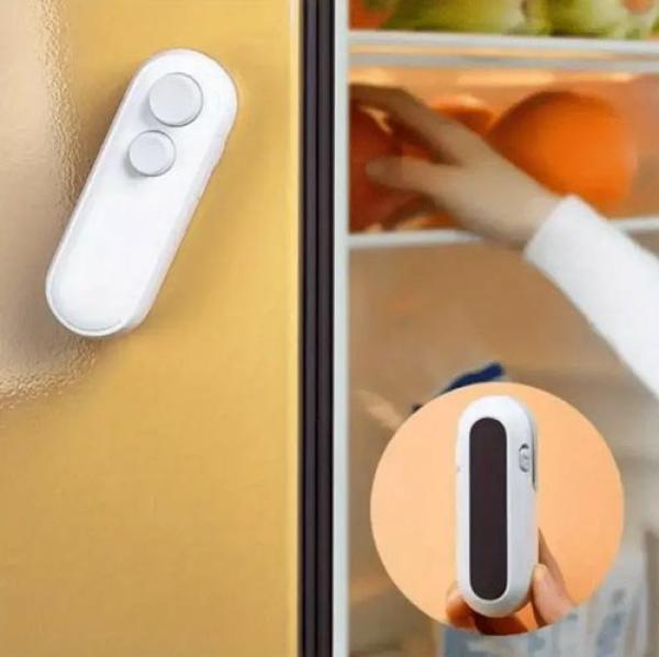 Tragbarer USB-Snackbeutelverschluss mit Schneidwerkzeug