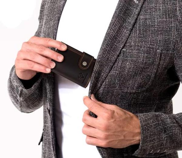 Leder Herren-Brieftasche