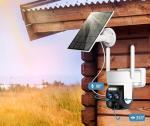 Solarbetriebene WLAN-Überwachungskamera