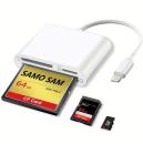 Lightning zu SD/TF/CF Kartenleser für iPhone