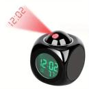 Multifunktions-Projektionswecker mit Sprachansage & Digitalanzeige