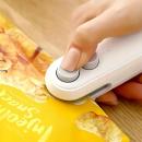 Tragbarer USB-Snackbeutelverschluss mit Schneidwerkzeug